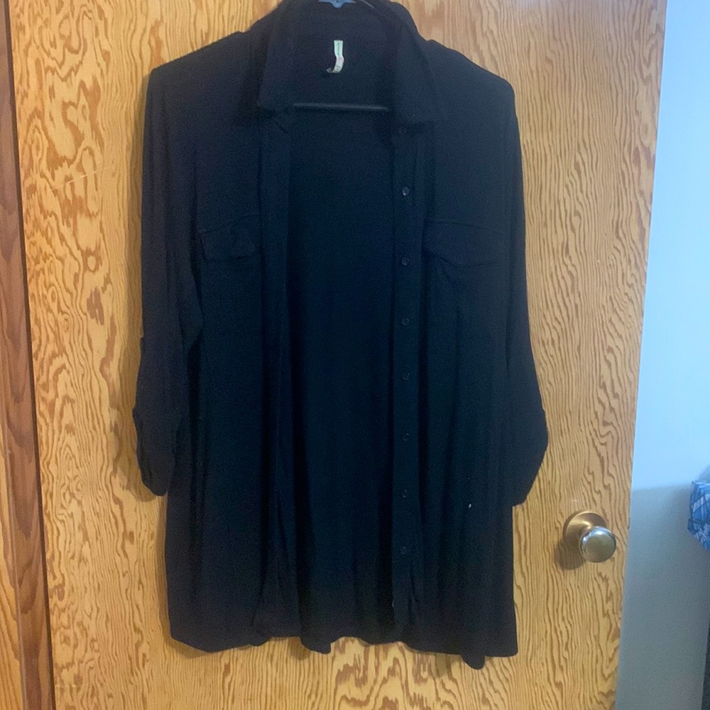 Black Slouch Cardigan